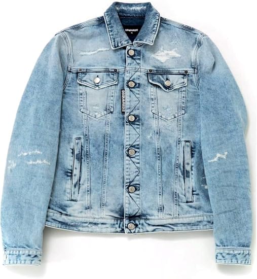 Amazon ディースクエアード Dsquared2 ブルゾン Gジャン デニムジャケット デニム メンズ S74am1059s 並行輸入品 46 デニム コート ジャケット 通販