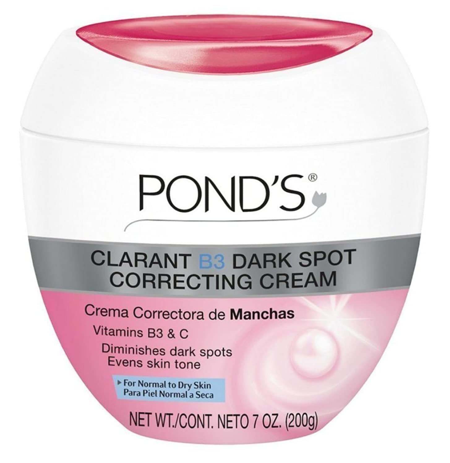 Ponds Clarant B3 Dark Spot Correcting Cream 7 Ounce (207ml) (3 Pack)