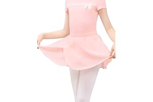 Twirbalux Ballet Skirts for Girls, Pull on Soft Mesh Girls Dance Skirt