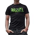 Marvel Avengers Expressions Moods Hulk Sider-Man Iron Man Adult Men's T-Shirt