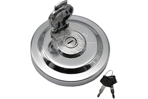 ZUDKSUY 4361638 Fuel Cap With Keys Replacement for John Deere Excavator 70D 75D 85D 200DLC 225DLC 240DLC 270DLC 120D 135D 495