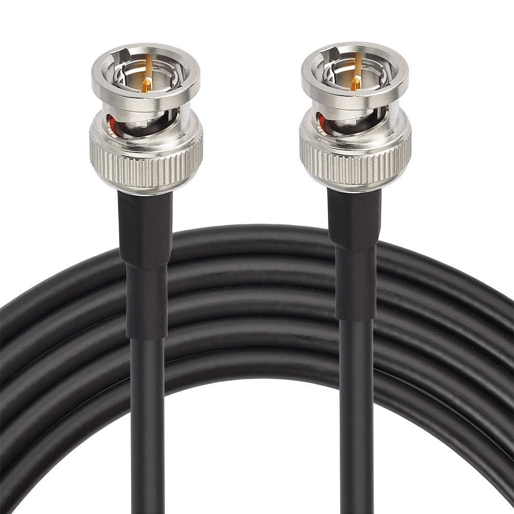 Superbat HD/3G/6G SDI Cable 7.6m Thin BNC Male to Male Belden 1855A 75ohm SDI Video Cable Supports HD-SDI/3G-SDI/6G-SDI 4K for Broadcast Camera CCTV Monitor SDI Converter etc