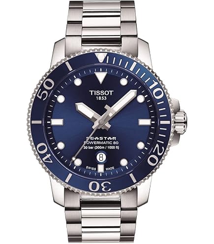 Amazon.com: Tissot Seastar 1000 Quartz GMT : Clothing, Shoes & Jewelry