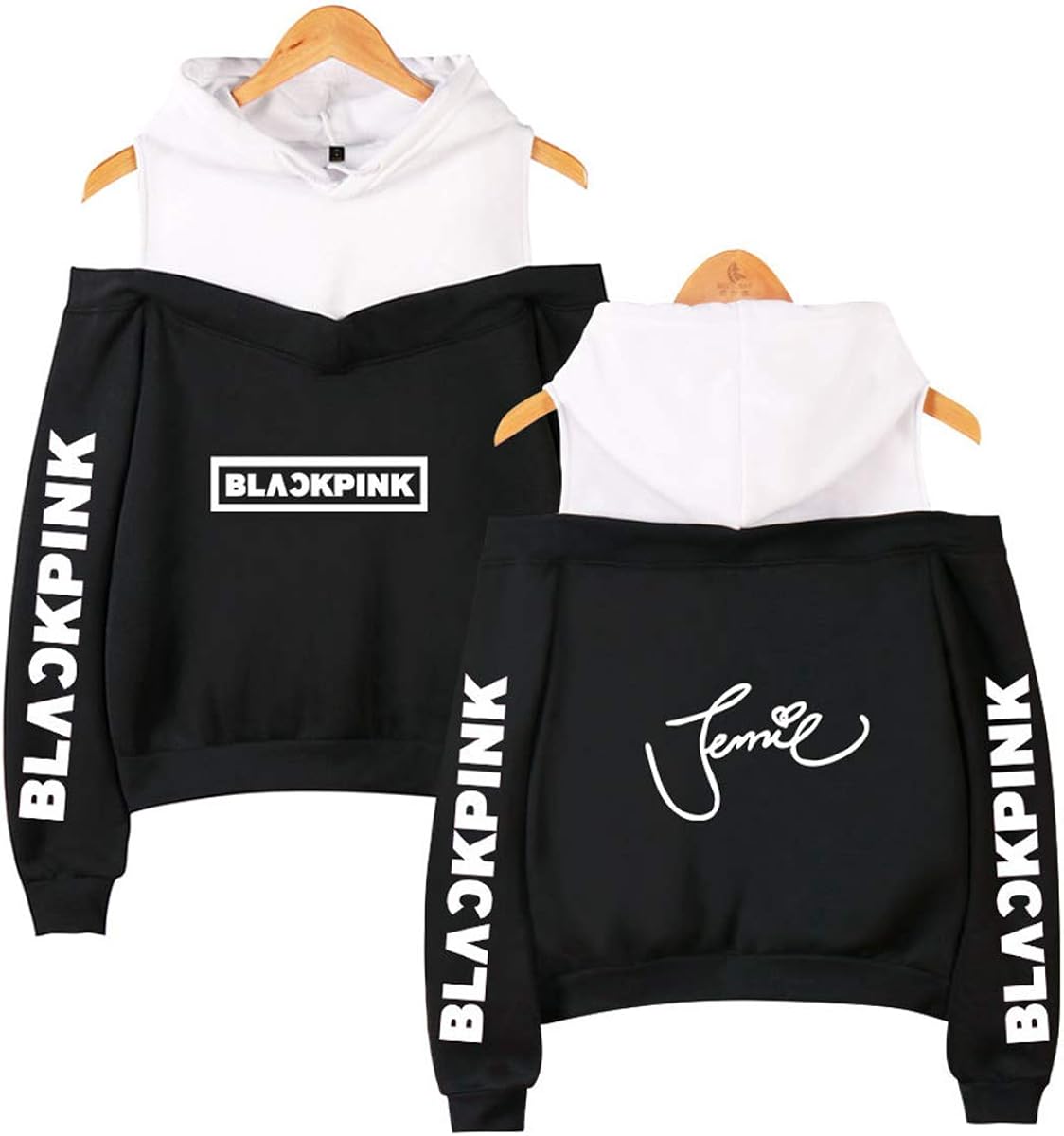 jaket hoodie blackpink