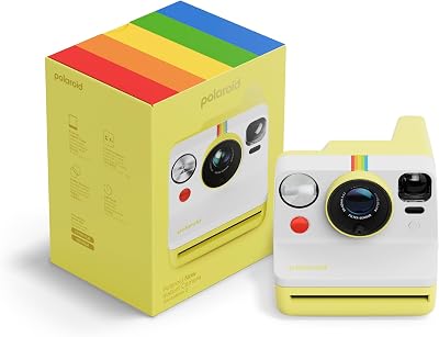 Now 3rd Generation I-Type Sofortbildkamera, Gelb, kein Film