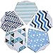 Baby Bandana Drool Bib for Boys - Super Absorbant, Ultra Soft
