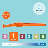 TePe Interdental Brush Angle Orange ISO 1 0.45mm 6 pcs view 2