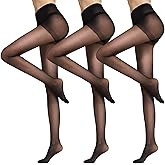 DRESHOW 6 Pack Fishnet Garter Belt Stocking Suspender Pantyhose Tights Thigh High Pantyhose