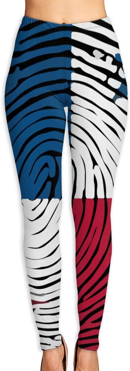 WJM SHOW Panama, Flag, Fingerprints Gym Leggings Yoga Pants Sweatpants
