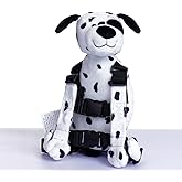 Berhapy 2 in 1 Monkey Toddler Safety Harness Backpack Children's Walking Leash Strap (spot Dog)