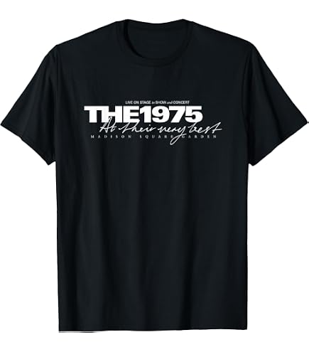 Amazon.com: The 1975 Official Live On Stage T-Shirt : Clothing