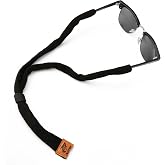 Pilotfish Premium Cotton Eyewear Retainer Sunglass Strap - Multiple Design Options - Soft &amp; Durable Sunglass Holder