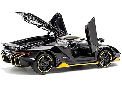 Xcords TOYS & Gift Lamborghini Centenario LP770-4 Alloy Die-cast Metal Sports Car, Diecast Model Collection Kids Toys for Children (Lamborghini Centenario)