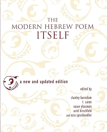 Download The Modern Hebrew Poem Itself PDF