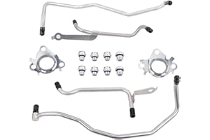 XIAOYUDOU 926-187 926-186 Turbo Coolant Line Kit Fit For 2015-2017 Ford Expedition, 2011-2016 Ford F150, 2015-2021 Ford Transit 150/250/350/350HD, 2015-2017 Lincoln Navigator