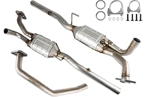 Torchtree 50505 Catalytic Converter For 1996-1999 Ram 1500 2500, Replacement For 50505, Stainless Steel High Flow Catalytic Convertor, Catalyst converter, 2pcs