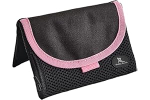 Running Buddy Unisex Running Fanny Pack - Men & Women | Running, Walking, Traveling Waist Pack | Beltess, Chafe & Bounce Free | Water-Resistant & Magnetic Closure | L, XL, XXL | Black or Black & Pink