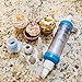 Cupcake Decorating Kit for Beginners - FREE Cupcakes Icing Supplies: Cupcake Corer, 200 Baking Cup Liners & Ebook, 5 Tip Dessert & Cake Decorator Tool Needs No Frosting/Pastry Bags - For Deviled Eggs
