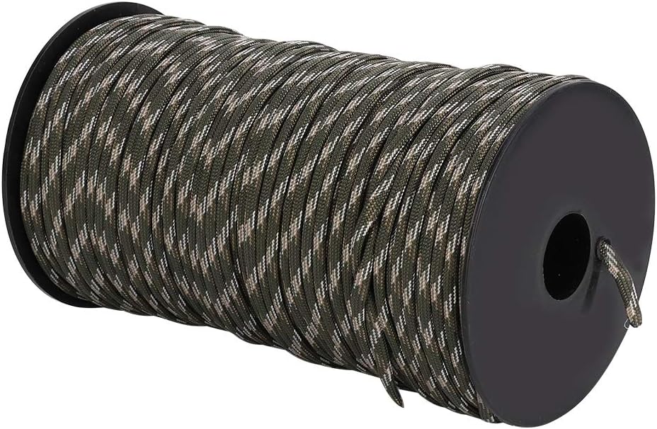 Bnineteenteam Climbing Rope Home Fire Emergency Escape Rope Multifunctional Cord Safety Rope for Hiking Caving Camping Engineering Protection(Forest Camouflage) : Sports & Outdoors