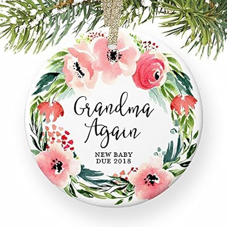 baby's second christmas ornament 2018