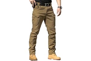 TEXWIX FLEXCAMO Flexcamo - Tactical Waterproof Pants, Flex Camo Cargo Pants for Men, Mens Tactical Hiking Pants