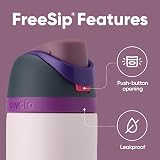 Owala FreeSip Insulated Stainless Steel Water Bottle 710 ml Dreamy Field view 3