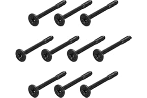 MECCANIXITY 60PCS Computer Case Fan Screws 1.18"L PC Reducing Vibration Screws Housing Radiator Screws for Fans Cooling Compo