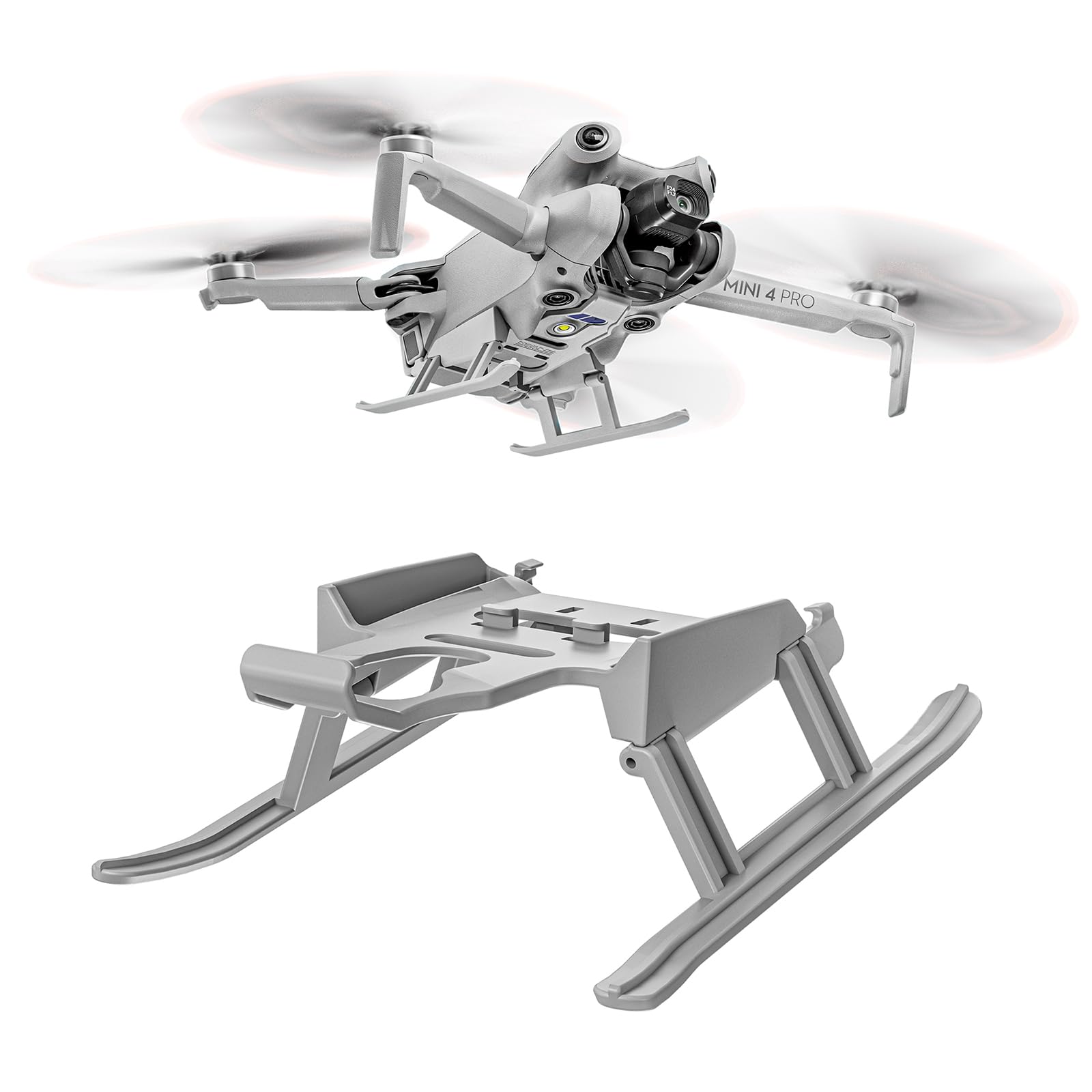 Tosiicop Mini 4 Pro Landing Gear Foldable Extended Kit Quick Release Extension Leg for DJI Mini 4 PRO Drone Accessories