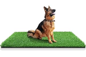 STARROAD-TIM 100 X 150 CM Artificial Grass Rug Turf for Dogs Indoor Outdoor Fake Grass for Dogs Potty Training Area Patio Law