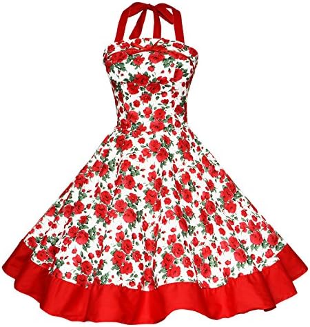 Women's 1950s Vintage Rockabilly Dress