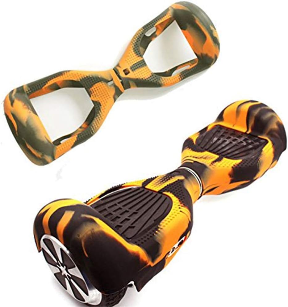 HEIFEI Silicone Protective Case Cover for 6.5" 2 Wheels Smart Self Balancing Scooter Hover Board