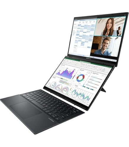 Amazon.com: ASUS Zenbook Duo UX8406 Business 2-in-1 Laptop 14.0
