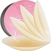 ModoSlim Large Nipple Covers for Women 2 Pairs - Reusable Nipple Pasties Silicone Size A-DD Sticky Adhesive Breast Petals
