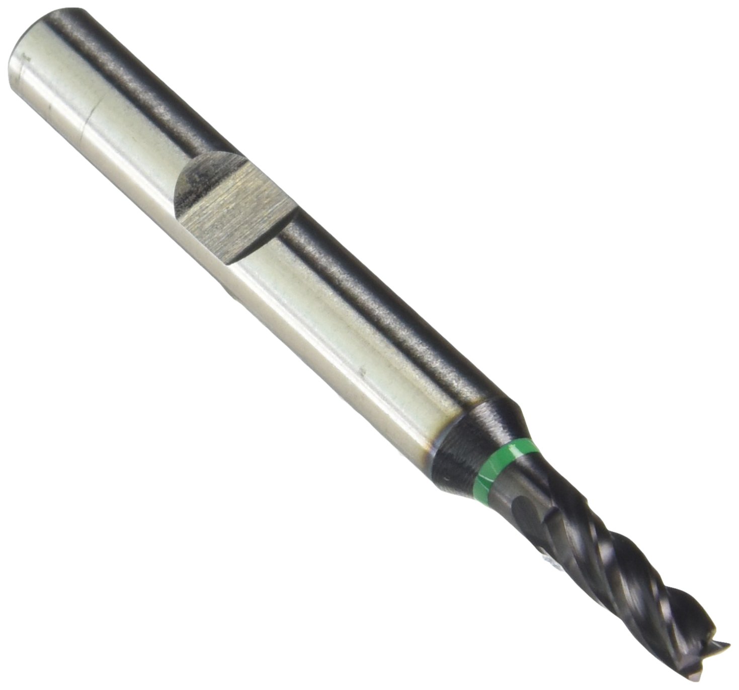 Alpen 186700350100 PM N DIN 844 K 30 Degree HPT-End Mills, 0 V, Grey, 3.5 mm