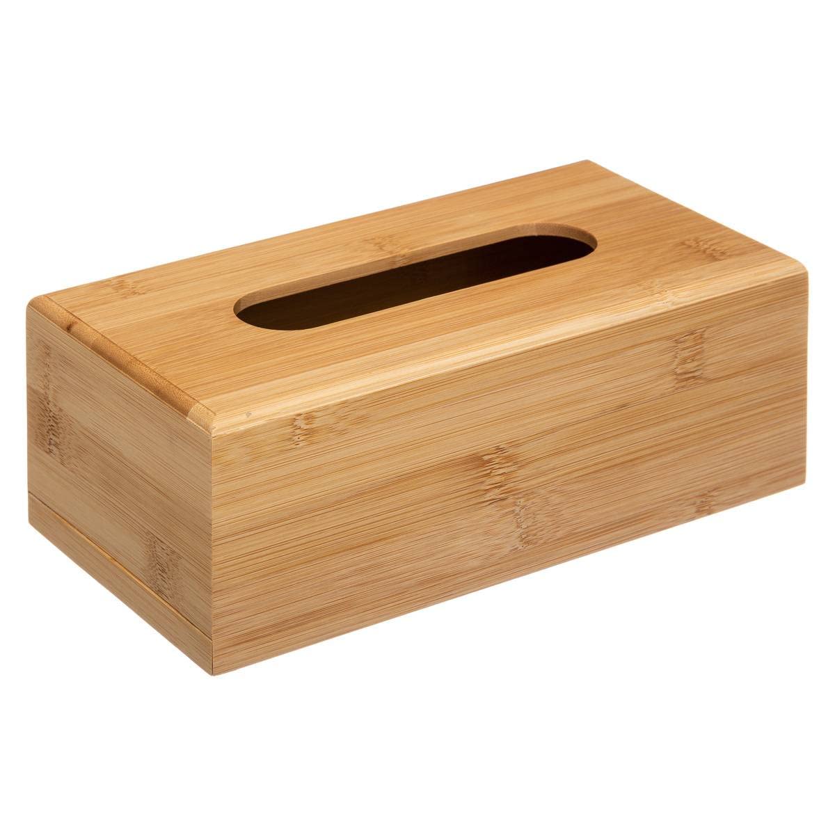 Five Bamboo Tissue Box
