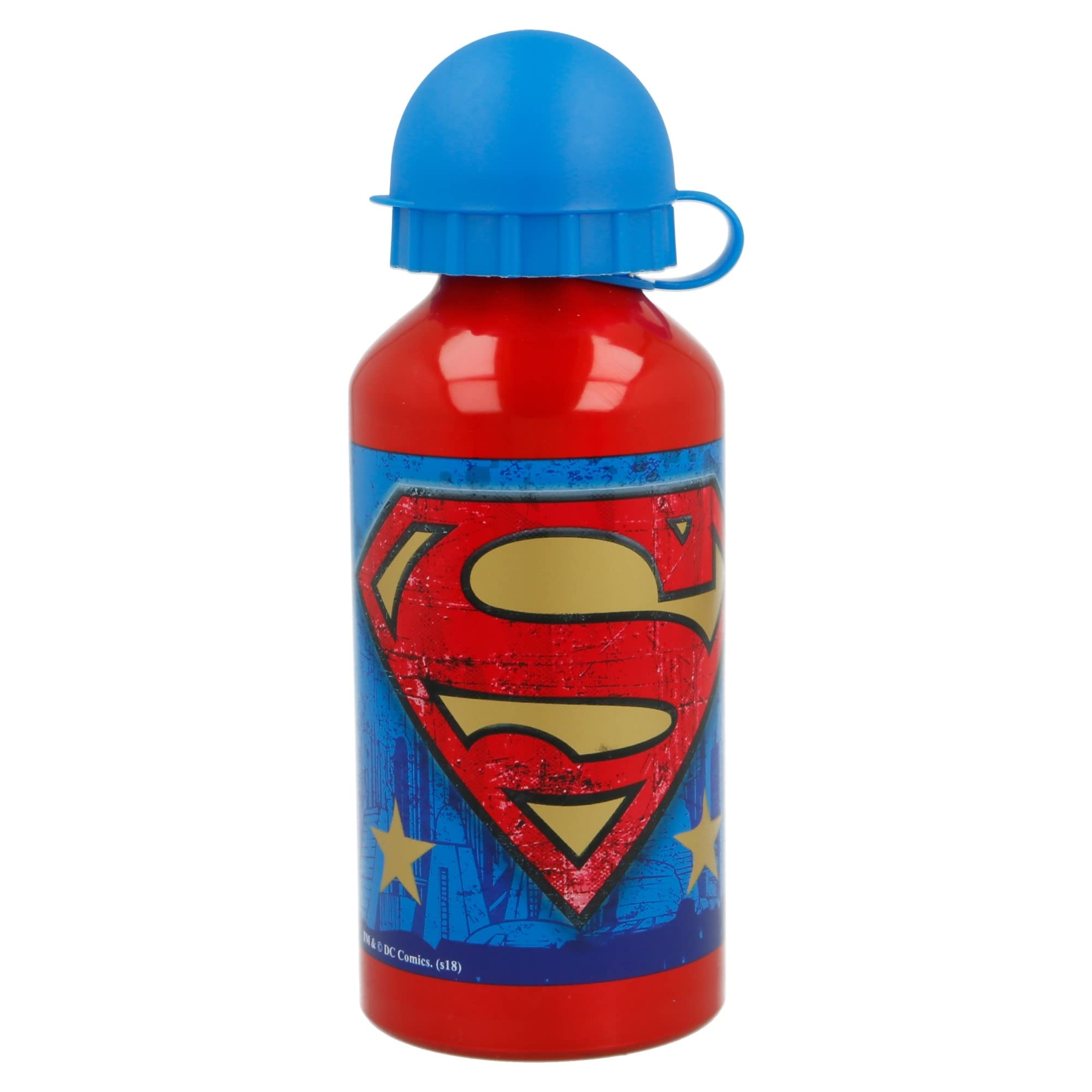 Stor |Aluminium Bottle 400 Ml Superman Symbol