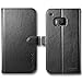 Spigen Wallet S HTC One M9 Case with Foldable Cover and Kickstand Feature for HTC One M9 2015 - Black