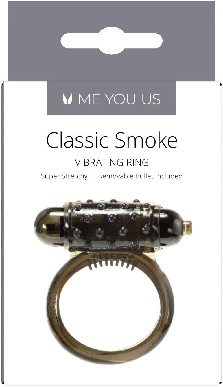 Me You Us - Classic Smoke Cock Ring, Black - Image 4