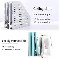 SAYEEC Desktop File Magazine Folder Holder 3
