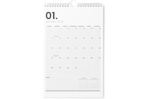 Calendar 2024 - Vertical 11x17 2024 Wall Calendar Runs Until June 2025 - Easy Planning with the 2024 Calendar - Aesthetic Wall Calendar 2024-2025 Monthly - Karto - Minimalist