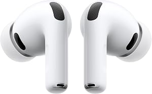 Apple AirPods Pro 3 Wireless Earbuds, Active Noise Cancellation, Live Translation, Heart Rate Sensing, Bluetooth Headphones, Spatial Audio, High-Fidelity Sound, USB-C Charging