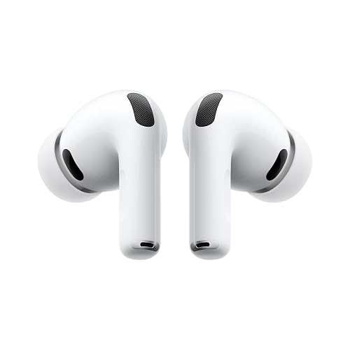 Apple AirPods Pro 3 Wireless Earbuds, Active Noise Cancellation, Live Translation, Heart Rate Sensing, Bluetooth Headphones, Spatial Audio, High-Fidelity Sound, USB-C Charging