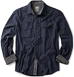 CQR Men's Flannel Button Down Shirts, Soft Cotton