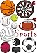 Wall Stickers,GOODCULLER Sport Ball Stickers Decorative Creative Removable Wall Stickers Home Decor