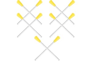 MILISTEN 10pcs Triangle Iron Mallet Percussion Sticks for Musical Instruments Strikers for Beginners for Preschool Teaching and Rhythm Activities