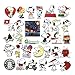 Cartoon Cute Style Dog Snoopy Stickers for Laptop Stickers Motorcycle Bicycle Water Bottle Skateboard Luggage Decal Graffiti Patches 62pcs Stickers