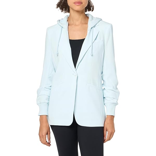 Nebula EMB Hooded Khloe Jacket Black at Amazon Women's