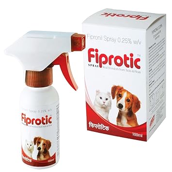 Pupkart All4pets Anti Ticks and Fleas Fiprotic Spray 100 ml