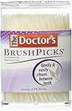 The Doctor's BrushPicks Interdental Toothpicks, 275