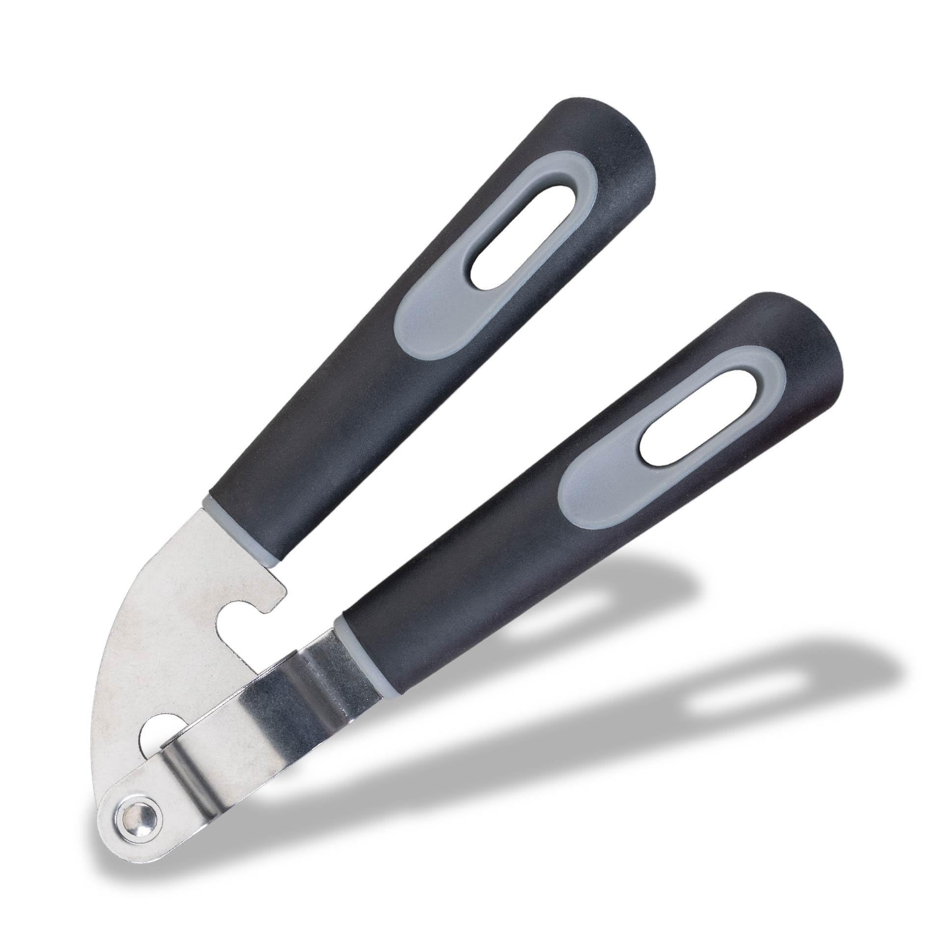 Fackelmann PRO Garlic Press, Multifunctional Garlic Crusher, Easy Clean, Strong Durable Garlic & Ginger Squeezer, Professional Kitchen Garlic Mincer, Stainless Steel with Soft Touch Handle 20 cm